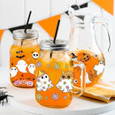 Too Groovy Halloween  UV DTF Stickers | UV Direct to Film | UV Stickers | 16oz tumbler wraps  | 8 Pack