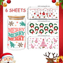 UV DTF Stickers | UV Direct to Film | UV Stickers | 16oz tumbler wraps  | 6 Pack