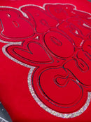 VTS Super Pop 700 Heat Transfer Vinyl | Thick HTV | Raised 3D Foam | 2 Tone Vinyl  - Red & Black