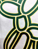 VTS Super Pop 700 Heat Transfer Vinyl | Thick HTV | Raised 3D Foam | 2 Tone Vinyl  - Green & Yellow