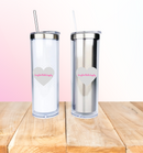 20oz Snow Globe Storyboard Tumbler | Snow Globe Tumbler