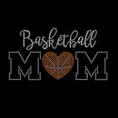 Rhinestone Transfer Designs - Ready to Press | Basketball Mom