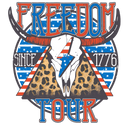 Direct to Film Transfer - Vintage Freedom Tour 1776