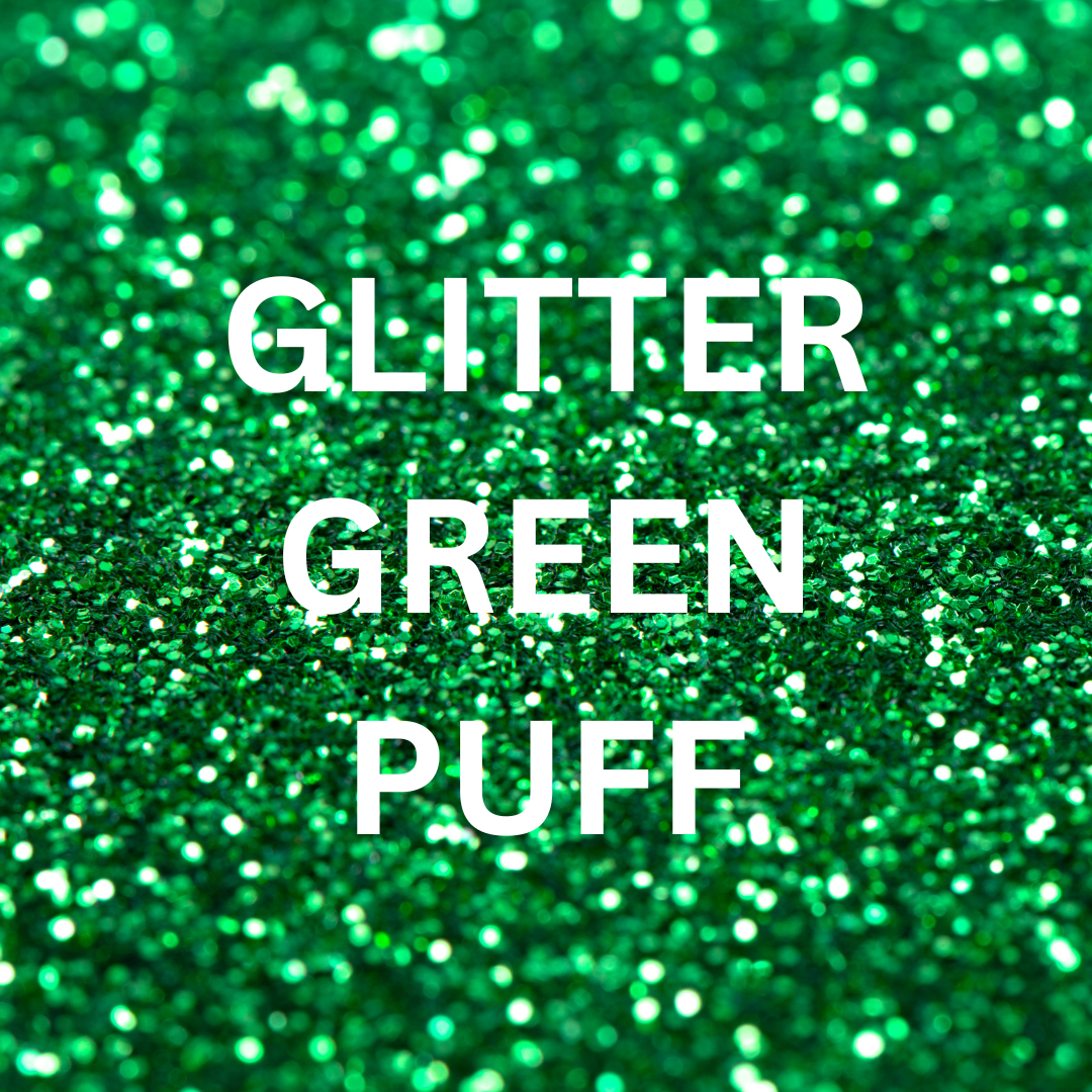 3D Super Glitter Puff Heat Transfer Vinyl (HTV) Glitter Puff Vinyl