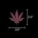 Rhinestone Transfer Designs - Ready to Press | Mini Pastel Canabliss Plants