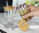 Mini Snow globe glass 3oz clear tumblers | Snowglobe Tumbler