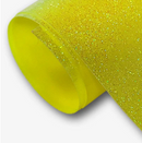 *NEW* 3D Super Puff Neon Glitter Heat Transfer Vinyl (HTV) | Neon Glitter Puff Vinyl - Neon Yellow