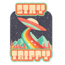 Direct to Film Transfer - Stay Trippy Retro