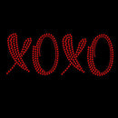 Rhinestone Transfer Designs - Ready to Press | XOXO Red