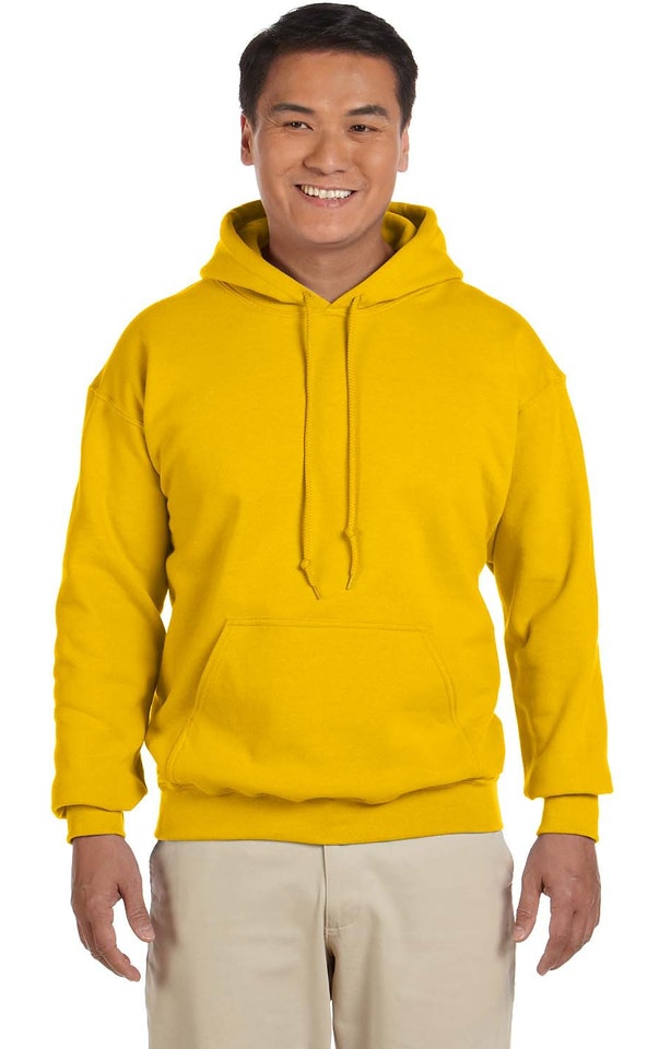 Gildan Heavy Blend Hooded Sweatshirt - 8 Oz 50/50 Cotton Polyester Pullover Hoodie (Style G185)