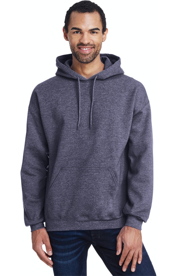 Heavy Blend Hooded Sweatshirt – 8 Oz 50/50 Cotton Poly, Double-Lined Hood, X-Large Dark Heather