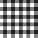 Permanent Patterned Vinyl - Black & White Buffalo Plaid