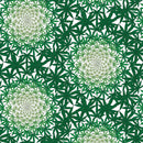 Printed Adhesive Vinyl | Pattern Permanent Vinyl - Kaleidoscope 420 Plants