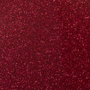 12" Siser Glitter Heat Transfer Vinyl - Cherry