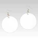 Sublimation Round Earrings