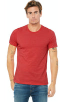 Heather Red Bella + Canva Unisex CVC T-Shirt