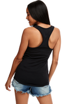 Black Next Level Ladies' Ideal Racerback Tank