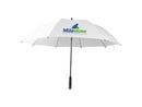 WHITE 30" SELF-OPENING GOLF UMBRELLA