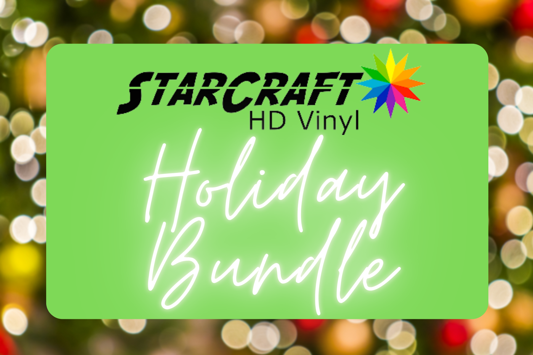 Starcraft 3D Puff HTV - White - 12 x 59 Roll