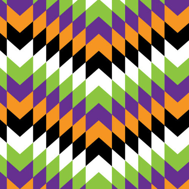 Halloween Zig Zag Vinyl