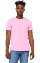 Heather Bubble Gum Bella + Canva Unisex Heather CVC T-Shirt