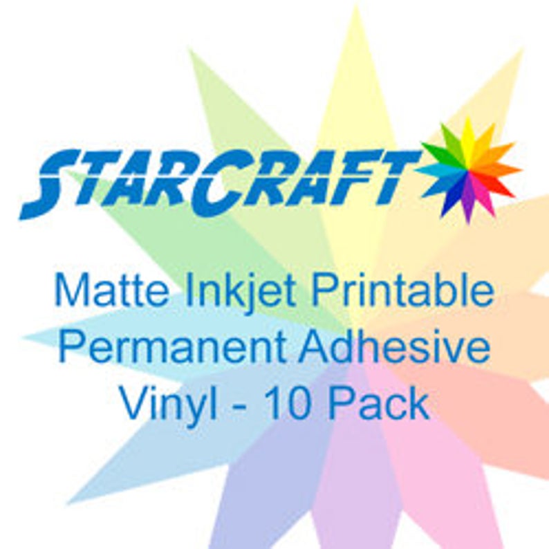 VTS Inkjet Printable Vinyl Clear Waterproof