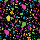 Pattern Permanent Vinyl-  Paint Neon Black  - Permanent Vinyl / Printed Permanent Vinyl
