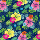 Pattern Permanent Vinyl- Hawaiian Party- Permanent Vinyl / Printed Permanent Vinyl