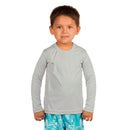 PEARL GRAY SUBLIMATION VAPOR SOLAR PERFORMANCE TODDLER LONG SLEEVE TEE