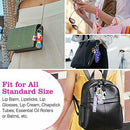 Chapstick Holder Keychain or/with Wristlet