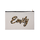 LINEN ZIPPERED BAG FOR SUBLIMATION - 6" X 9.3"