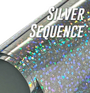 Silver Sequence VTS Holographic Pattern HTV | Heat Transfer Vinyl | Holographic Pattern HTV