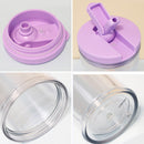 25oz Flip Top Acrylic Snow Globe Tumbler | Snowglobe Tumbler