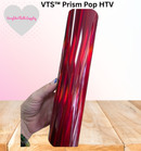 VTS™ PrismicPop HTV | 3D Holographic Heat Transfer Vinyl - Red