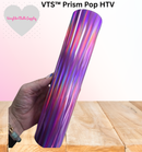 VTS™ Prismic Pop HTV | 3D Holographic Heat Transfer Vinyl - Pink