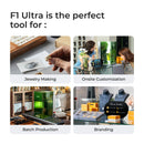 xTool F1 Ultra 20W Fiber & 20W Diode Dual Laser Engraver