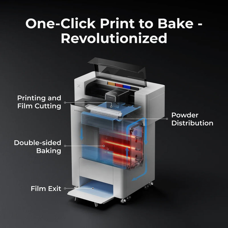 xTool DTF Apparel Printer | Versatile Bundle Printer & Oven