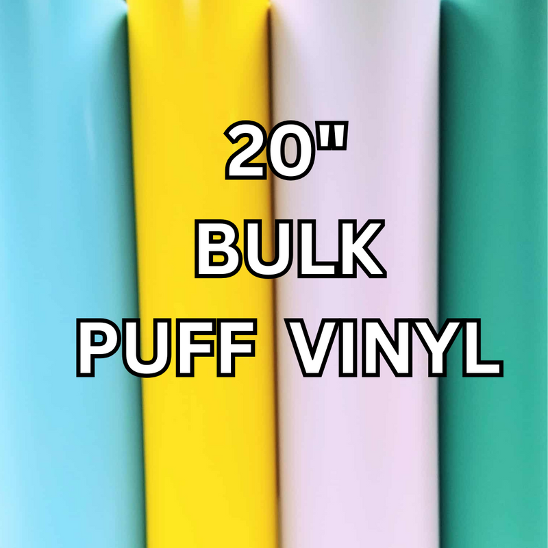 VTS 3D Super Puff Vinyl | 20" Rolls