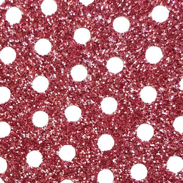 VTS Mesh Glitter HTV | Mesh Glitter Heat Transfer Vinyl 20" - Pink