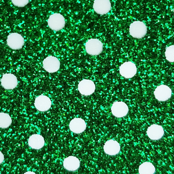 VTS Mesh Glitter HTV | Mesh Glitter Heat Transfer Vinyl 20" - Green