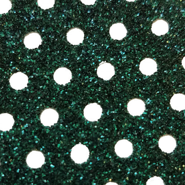 VTS Mesh Glitter HTV | Mesh Glitter Heat Transfer Vinyl 20" - Emerald