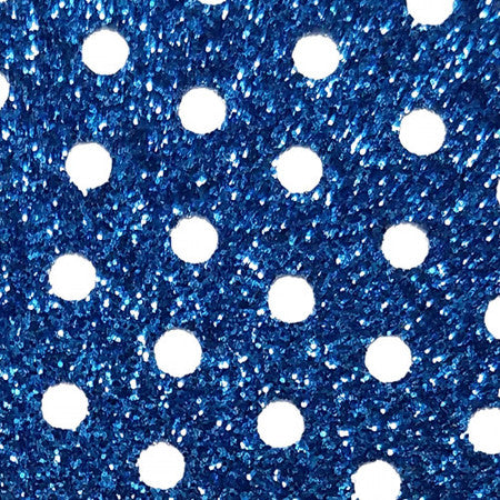 VTS Mesh Glitter HTV | Mesh Glitter Heat Transfer Vinyl 20" - Blue