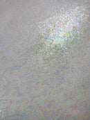 VTS Textured White Fairytale Holographic Opal Permanent Adhesive Vinyl