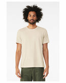 Heather Oatmeal Bella + Canva Unisex Heather CVC T-Shirt