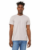 Heather Cool Gray Bella + Canva Unisex Heather CVC T-Shirt