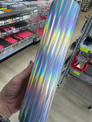 VTS™ Prismic Pop HTV | 3D Holographic Heat Transfer Vinyl - Silver