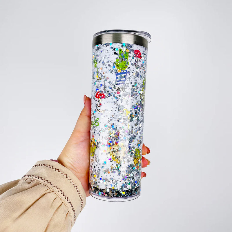 20oz Snow Globe Storyboard Tumbler | Snow Globe Tumbler