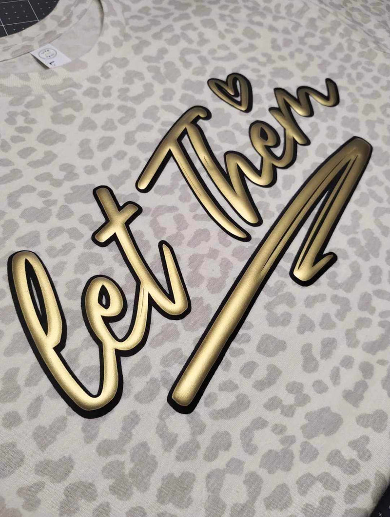 Puff Vinyl HTV 20" - VTS 3D Super Puff | Metallic Gold