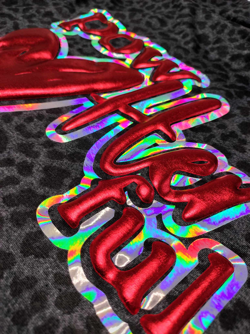 *DISCOUNT* 3D Super Puff Heat Transfer Vinyl - Metallic Red