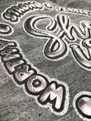 Puff Vinyl HTV 20" - VTS 3D Super Puff | Metallic Charcoal